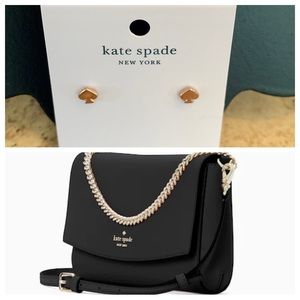Kate Spade Crossbody + Earrings Bundle!